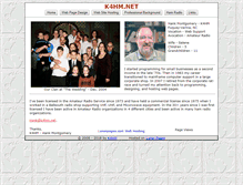 Tablet Screenshot of k4hm.net